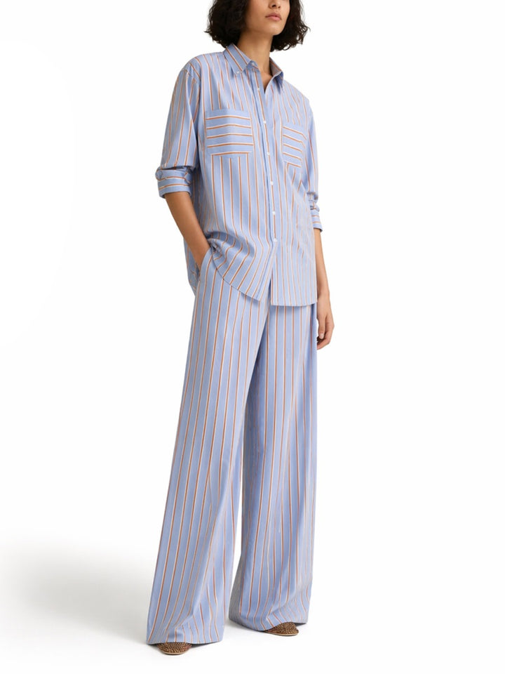Dries Van Noten Shirts - Azure | 43ec5b6675916687e59b6c0ef61876b7405fa414
