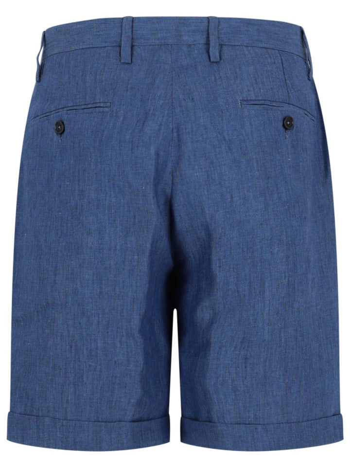 120% Lino Shorts - Blue | 05ebb381fffd03f4c799cbc75de222e2a3d82087