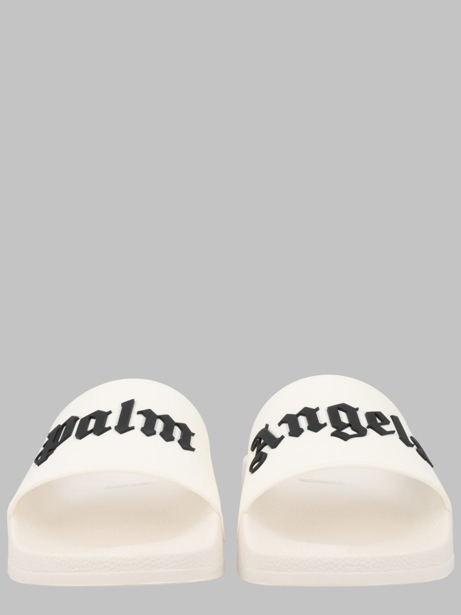 Palm Angels Flat Shoes - White | 8bb0b61ff56b1a8f772162a7d7f38df109fde500