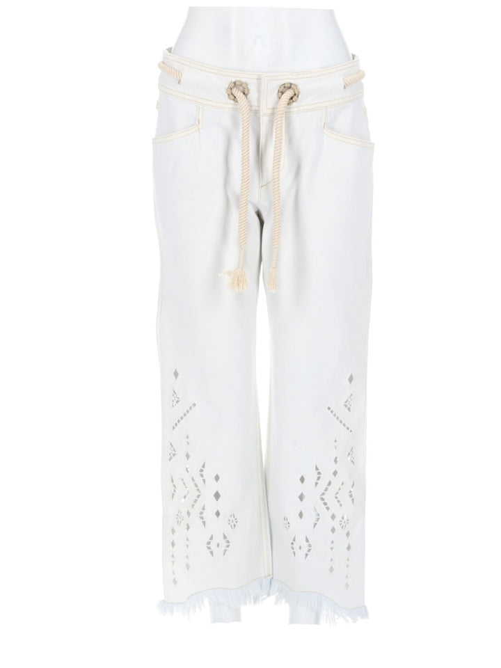 Isabel Marant Pants - White | 9b2efa27f03c61429a71f8bc7e94d9a5777c1cf2
