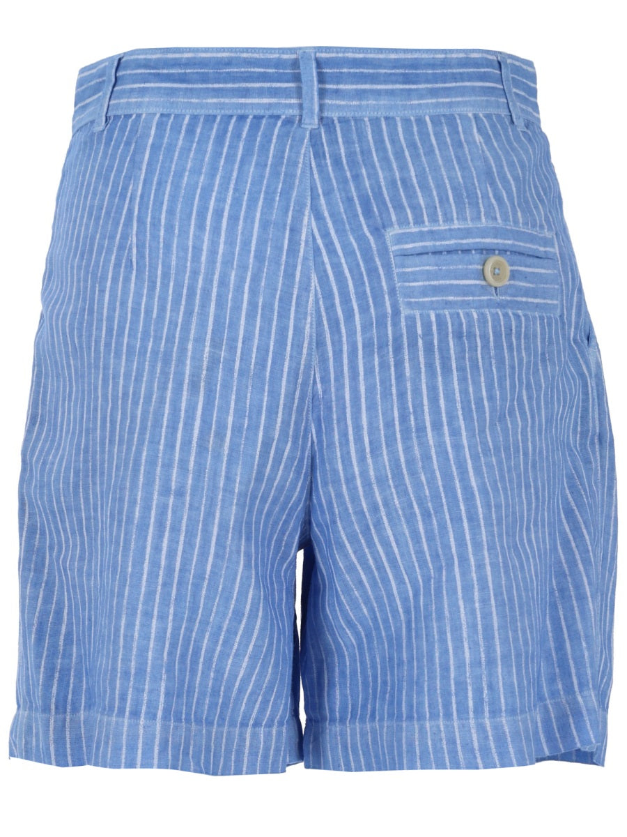 120% Lino Shorts - Azure | ff4c3e663552ad468eb02b11a447a020190da43e