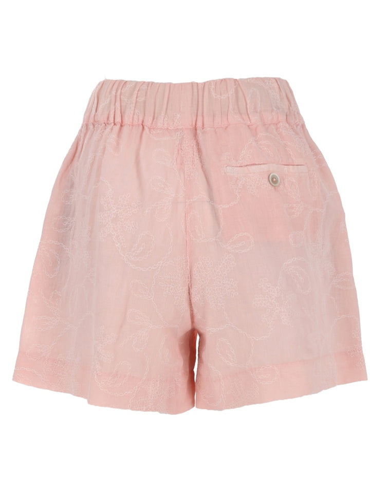120% Lino Shorts - Pink | 8b66a6df7b07ae2424aa6a1fb1e08509f9711197