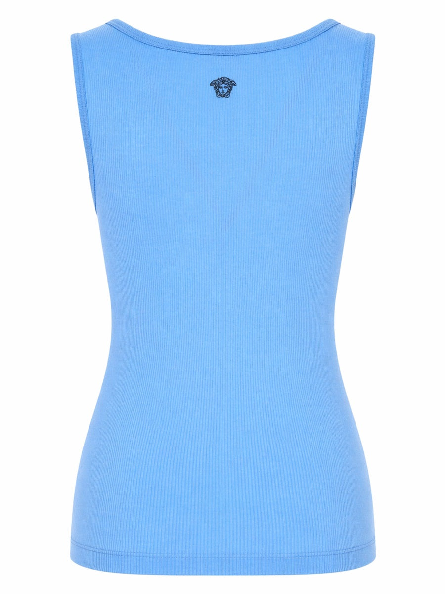 Versace Tops - Blue | 64daf618f63f2ff23f6e5a611f64187418987af8