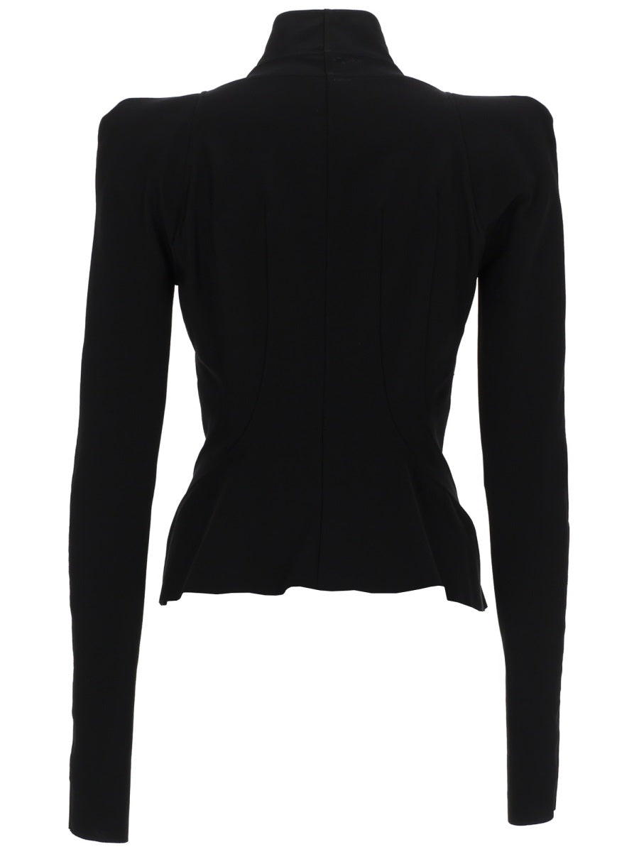 Rick Owens Lilies Jackets - Black | 35fa4cbb6bbe69a6e2e0955a0b66e65cfdbe6e19