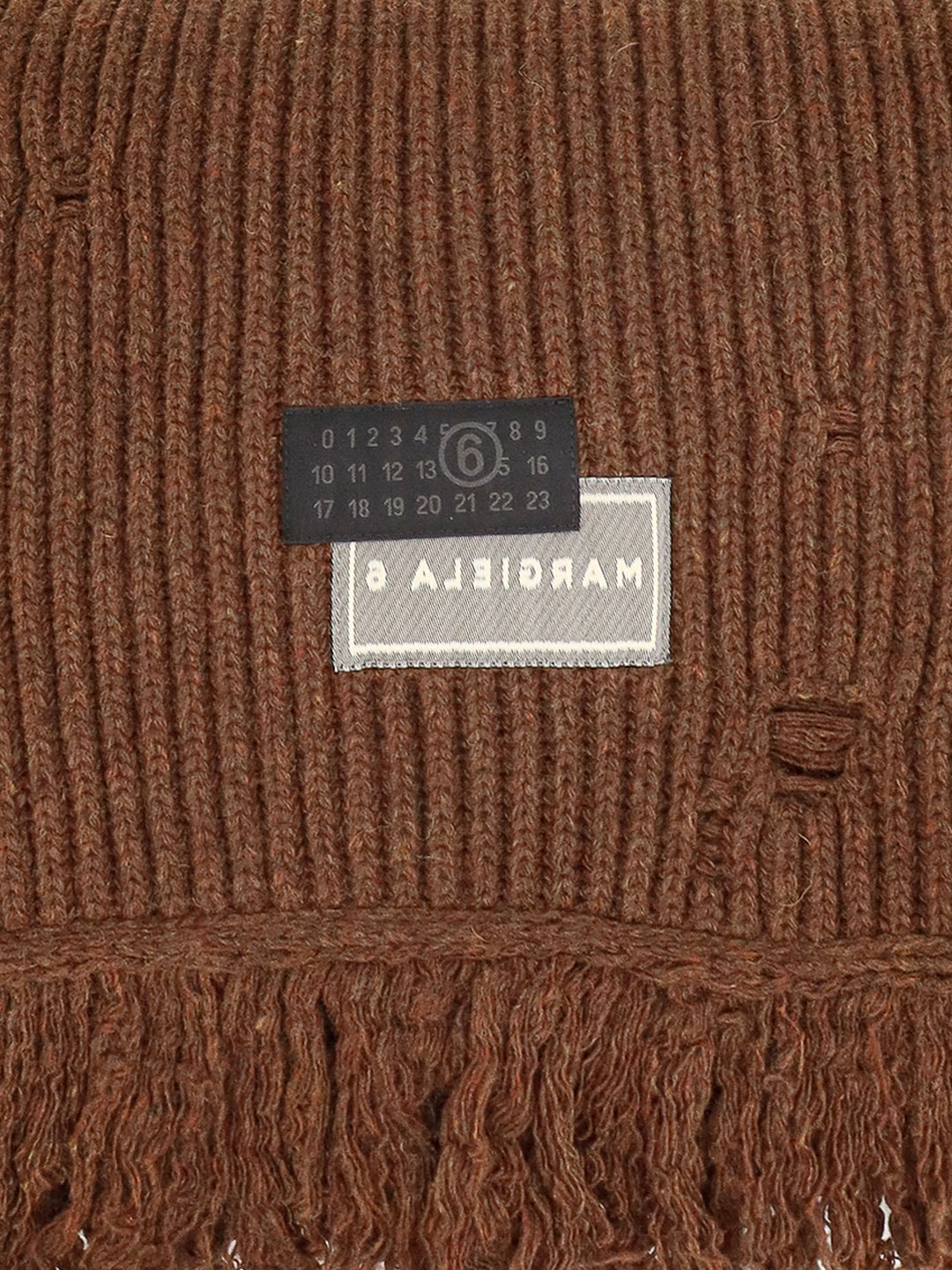 Mm6 Maison Margiela Scarfs - Brown | 5ed49e8bc502538b82b6b52ca0eebab5282bb3d8