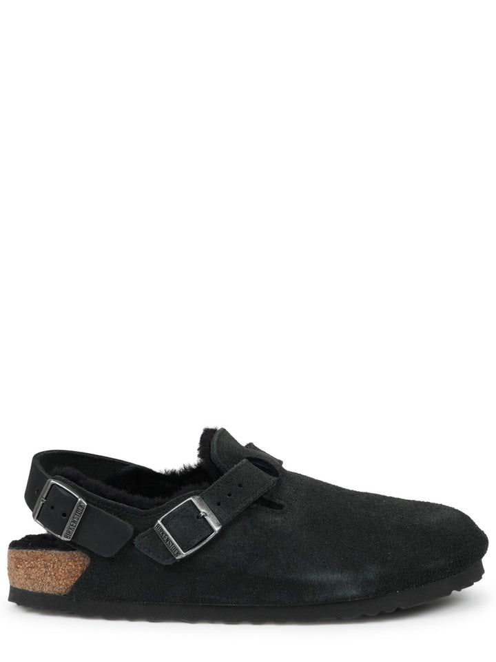 Birkenstock Flat Shoes - Black | 8bb56efd00ff47f2d6ec56222586a54ea1cfa8bd