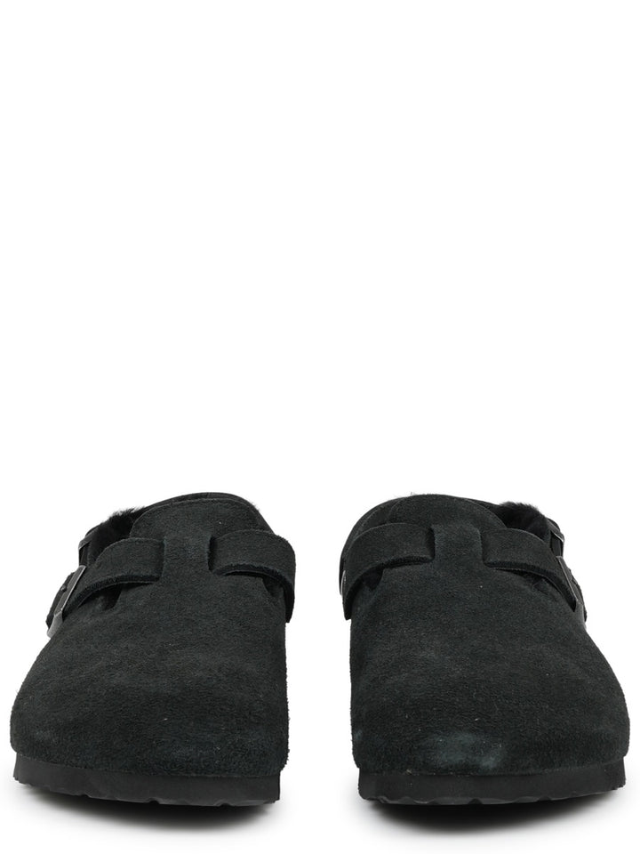 Birkenstock Flat Shoes - Black | 5127bc9fda79d0b5b81c0da3715b912c72b66ead