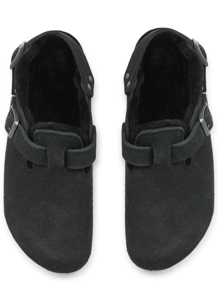 Birkenstock Flat Shoes - Black | 77a20f5b44502e8cc0b152616837151f4f88f82c