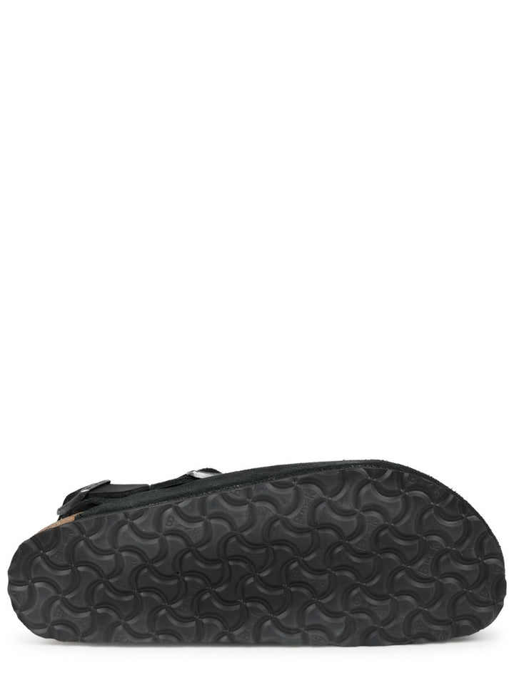 Birkenstock Flat Shoes - Black | fe962f8f8f1a3df8d524530d196a60041ec8b257