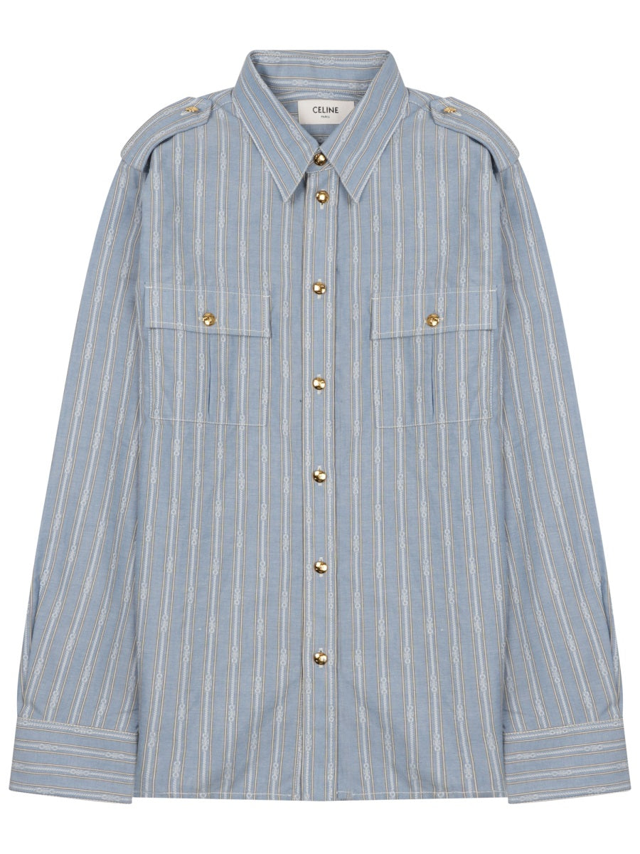Celine Shirts - Baby Blue | 7446d649837702f0e406eba5e95f1102b0be45ad