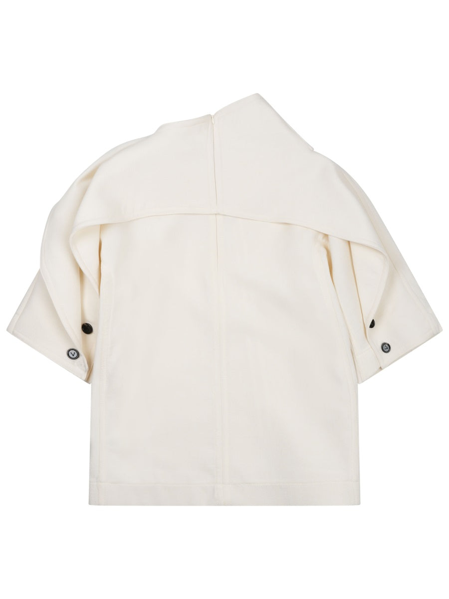 Bottega Veneta Tops - Ivory | e4335c0b9c4760e4c84e9d0e021caf35a429a319