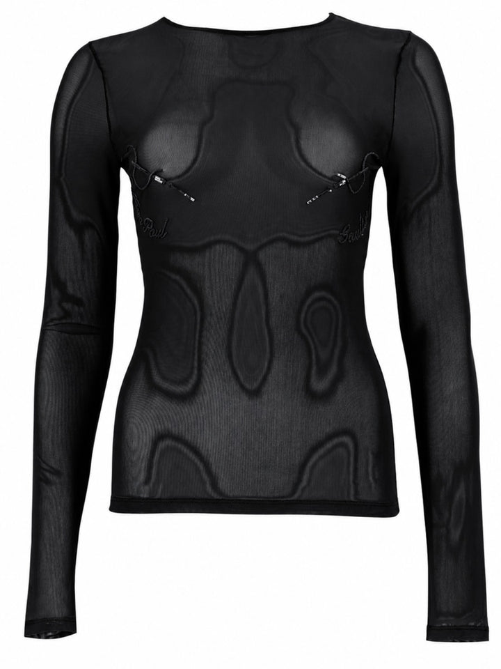 Jean Paul Gaultier Tops - Black | 3119d28cbb92db2fc95a84abf68416c771e6fd76