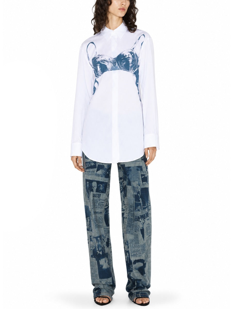Jean Paul Gaultier Shirts - White | 3b4f24a4e8b0f419f33c9497acc57b3ccb3851e6