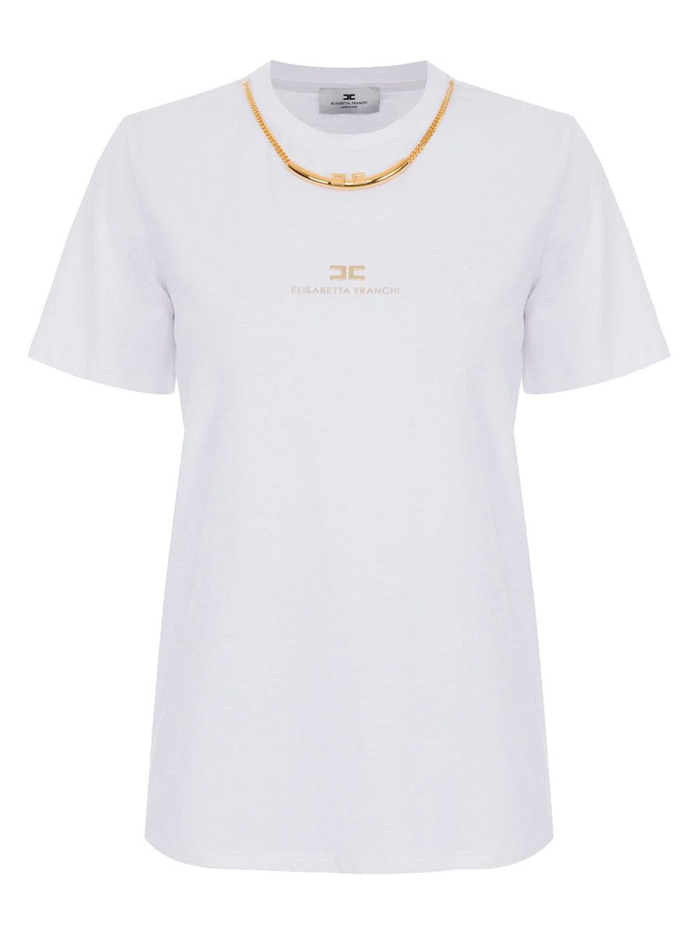 Elisabetta Franchi T-shirts - White | e55823c3f5d03770aee29b19caa5389d925e33af