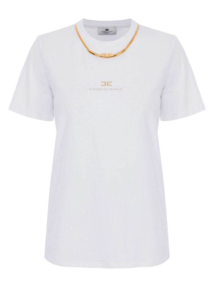 Elisabetta Franchi T-shirts - White | e55823c3f5d03770aee29b19caa5389d925e33af
