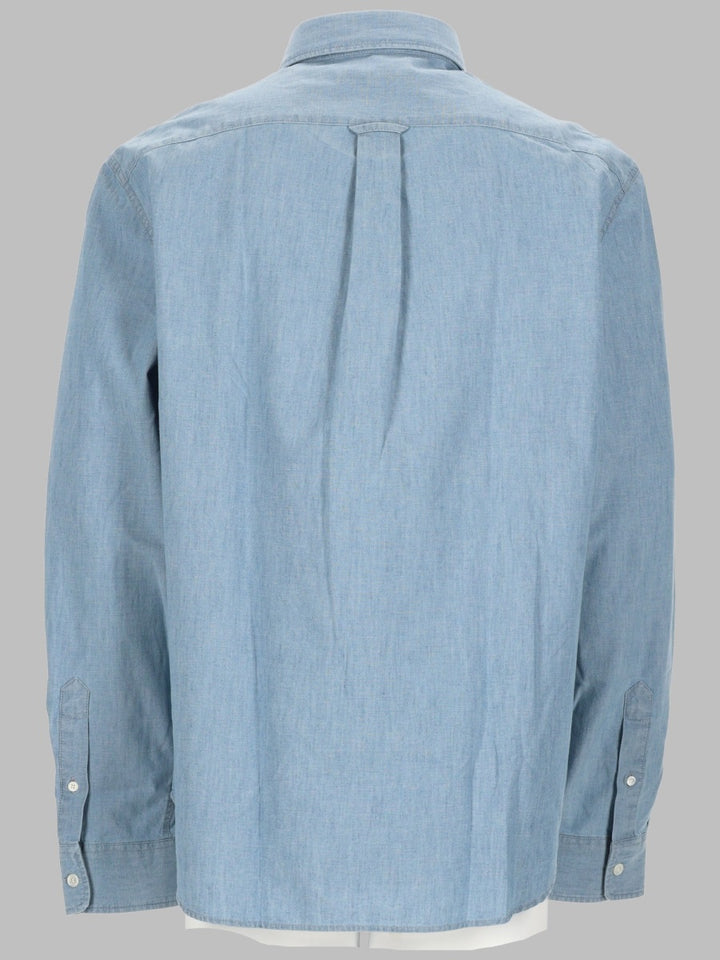 Maison KitsunÉ Shirts - Azure | 042f7d26cce2132a327ee073f657718bdd642966