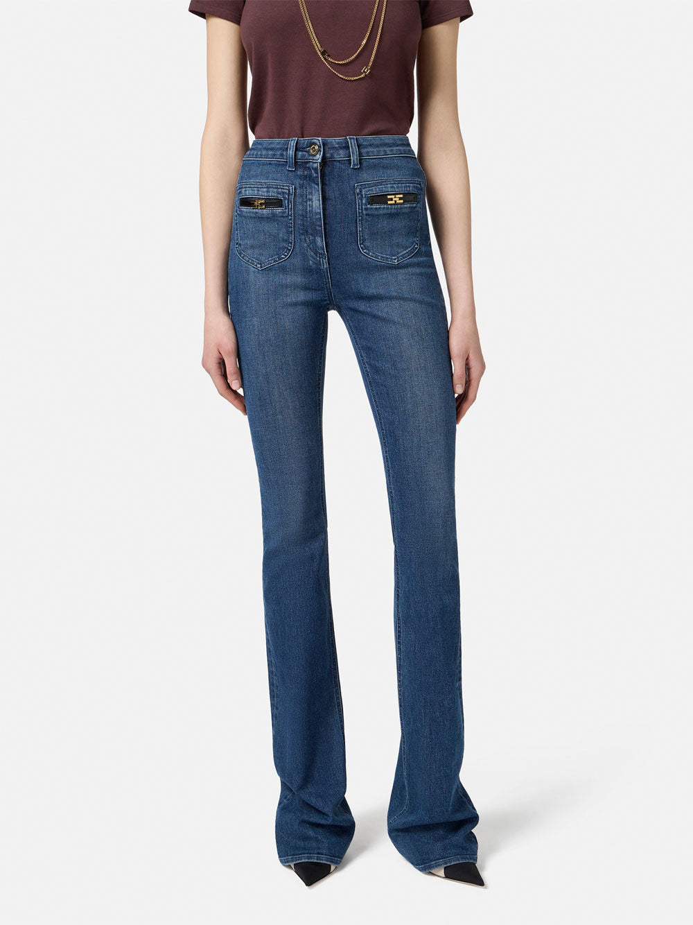 Elisabetta Franchi Jeans Blue | Wanan Luxury