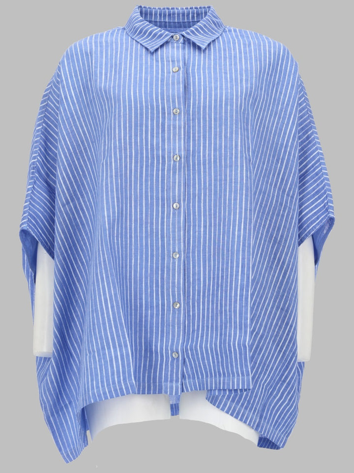 120% Lino Shirts - Azure | eb5690ab895a6e8589c8517294ae807c0bf1cfc1
