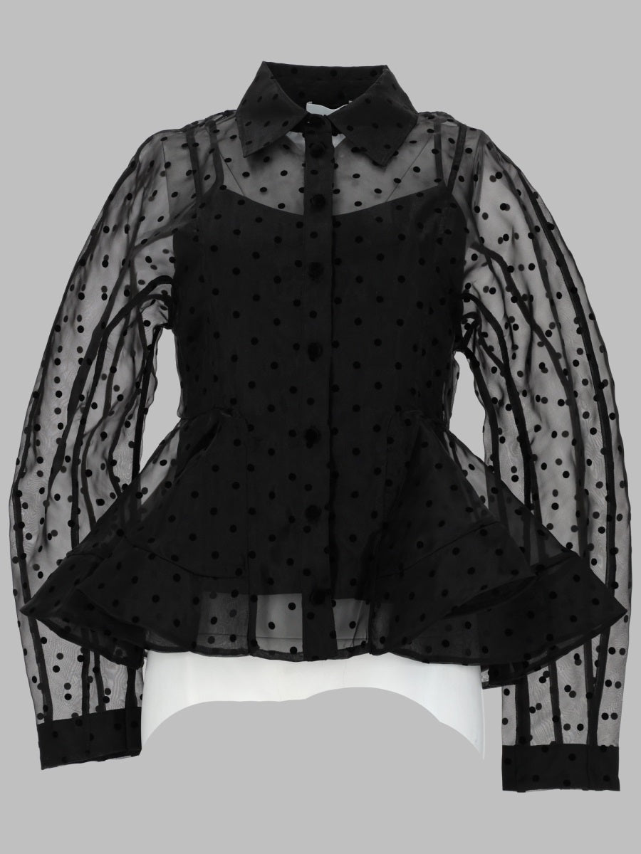 Ganni Shirts - Black | 7c111a729c18c28373e618fad1e7097e0572218c