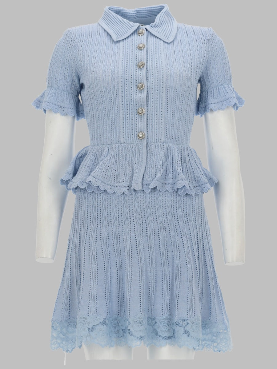 Self-Portrait Suits & Dresses - Baby Blue | cc43769e2c064ae3f28190b2e1c830edb820c22b