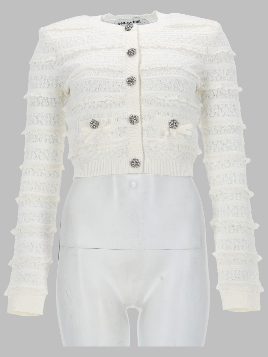 Self-Portrait Sweaters - White | 50cacc5e73ca1f4ede6c82d582a00c8571e52738