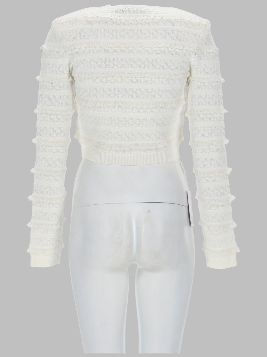 Self-Portrait Sweaters - White | 3f7882bd9f0f4d8a1c55f2b58cf022550dcab059