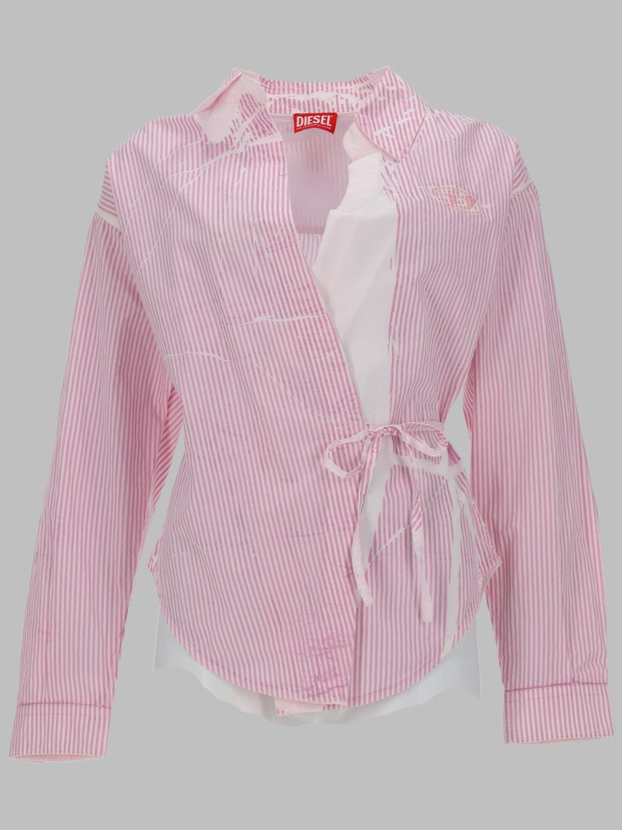 Diesel Shirts - Pink | 6d6582b89a7923da69d044c0b76af68df0265f79