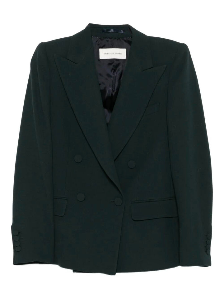 Dries Van Noten Blazer - Green | aa40a82aaaef1b84258bae1245e0aefebf0c7bfb