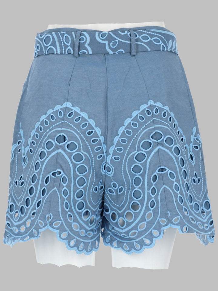 Charo Ruiz Shorts - Baby Blue | c07a9cd72a3cc4fbcd9d1af565fb87cb54146418