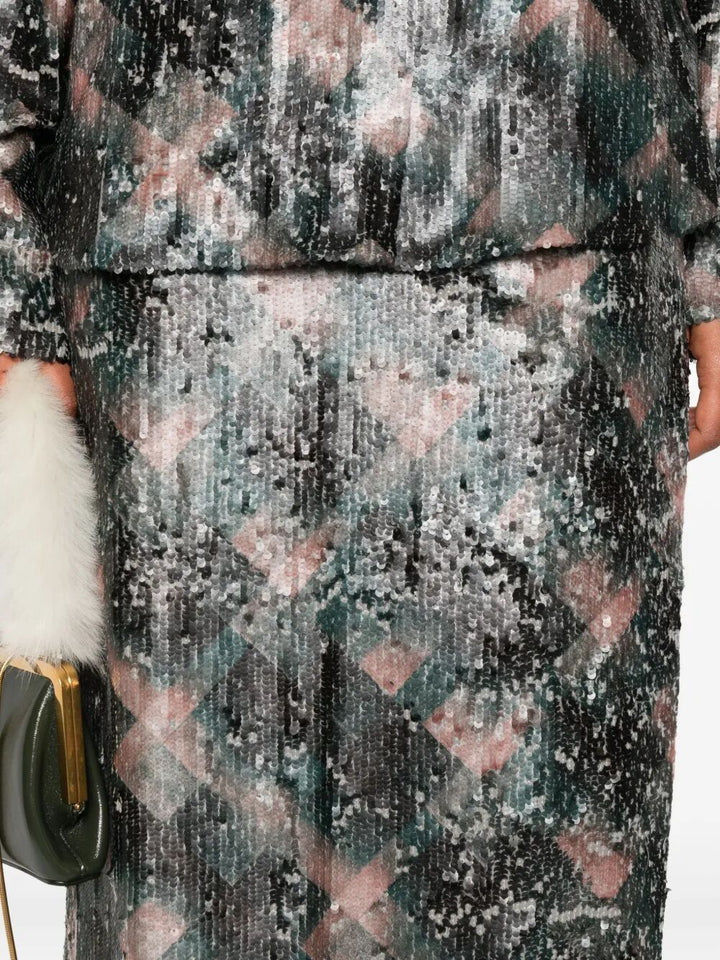 Dries Van Noten GONNA - Multicolour | 26d5b45e4e824e941bfc38236e31b1105d1a1d39