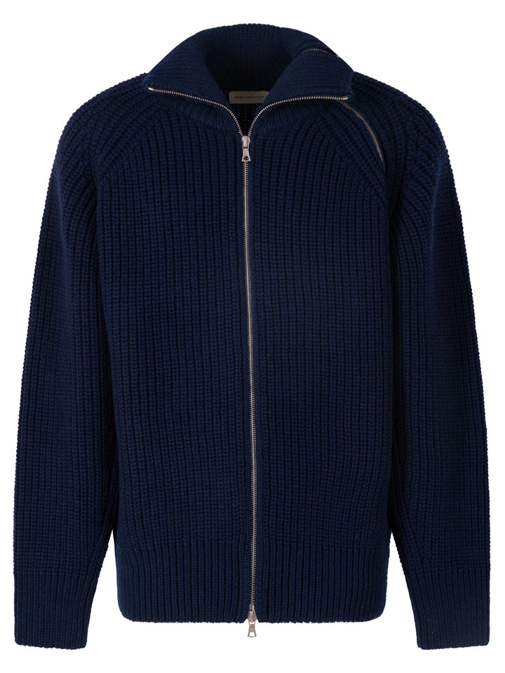 Dries Van Noten Full zip - Blue | 5fde25b094db69f202403d34d4e72db093ece098