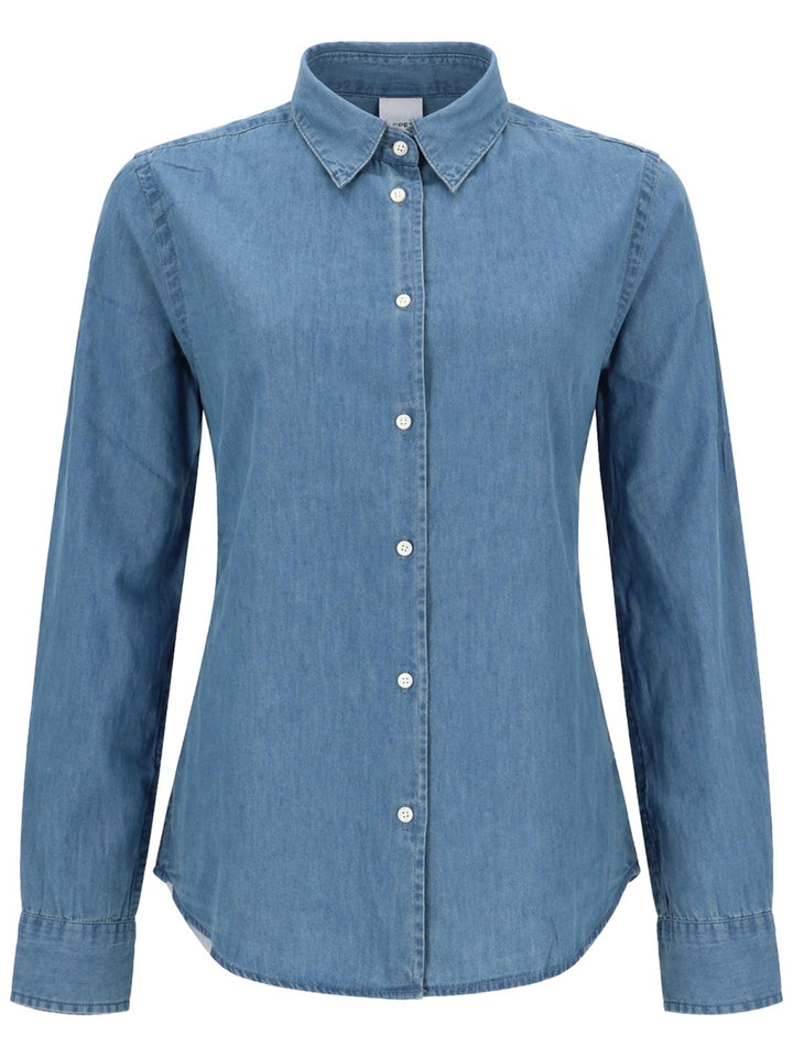 Aspesi Shirts - Denim | 1806b67d410e34ef7410b8adc6c8aeb2efb6ee55