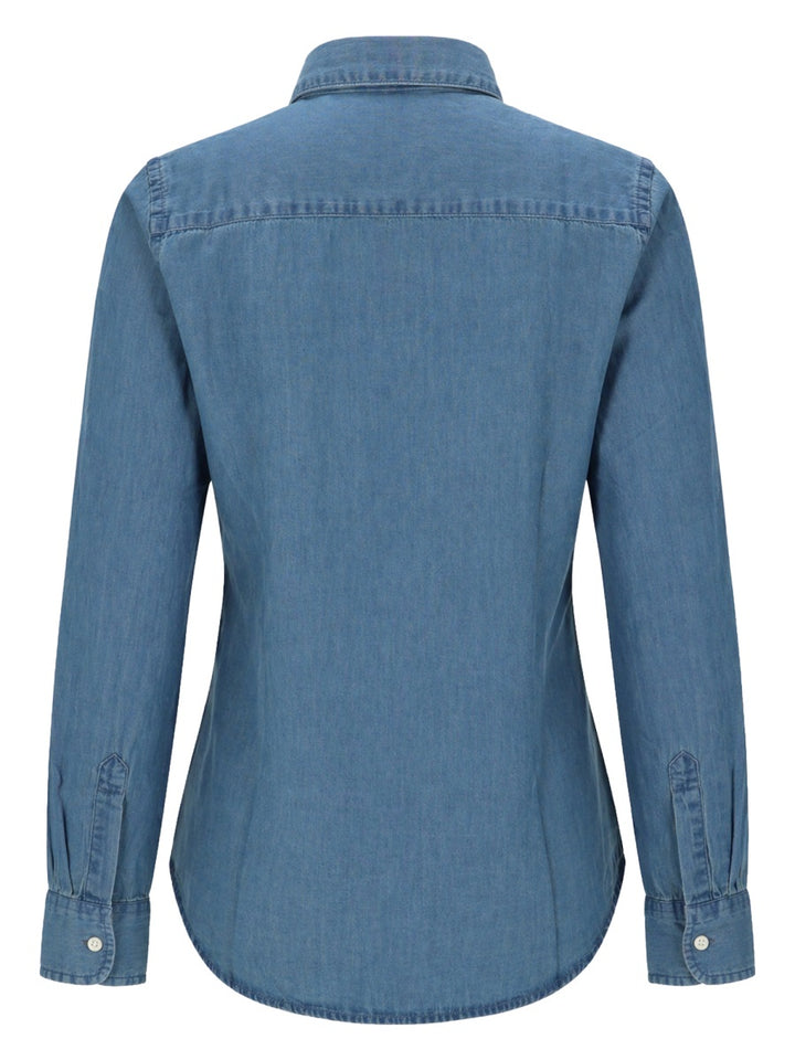 Aspesi Shirts - Denim | 703d541d0d2d8cae140497cc0ef776c2fc589367