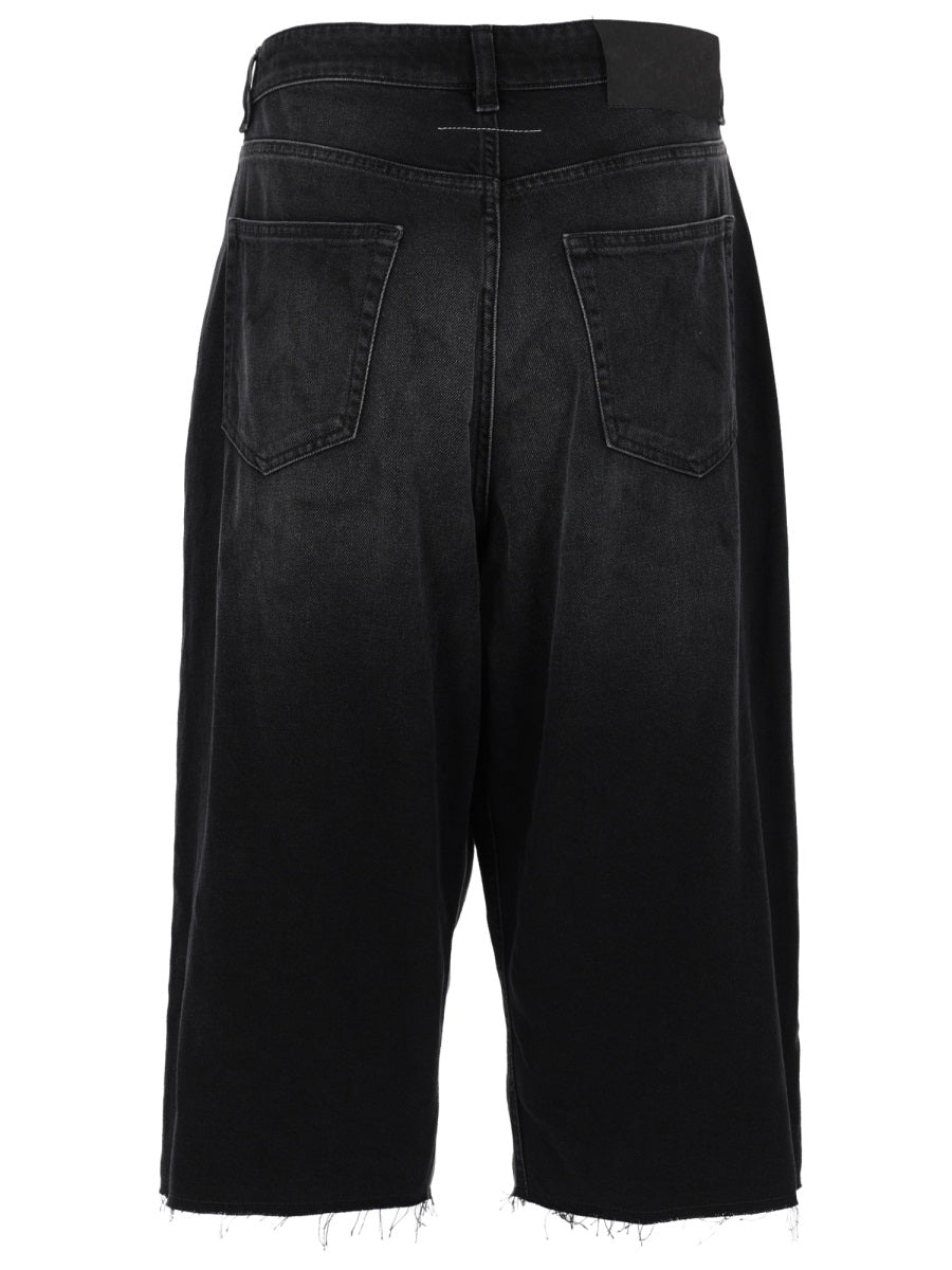 Mm6 Maison Margiela Shorts - Charcoal | 93ac3b76f06ec24e0bc334cac16ccd53f23f7c2f