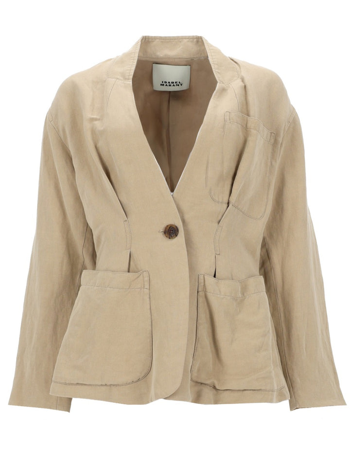 Isabel Marant Jackets - Beige | e30908db71ccd714070f5bebd8b1650553c33f55
