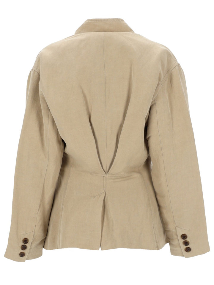 Isabel Marant Jackets - Beige | 704397b3fe9430fd8016f0102fc25f5b21cd26a8