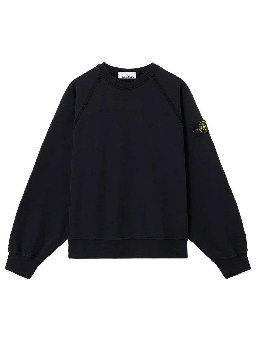 Stone Island Round neck - Black | 87a5650cfde3ae1302ae1394c4bdbbeabeea7028