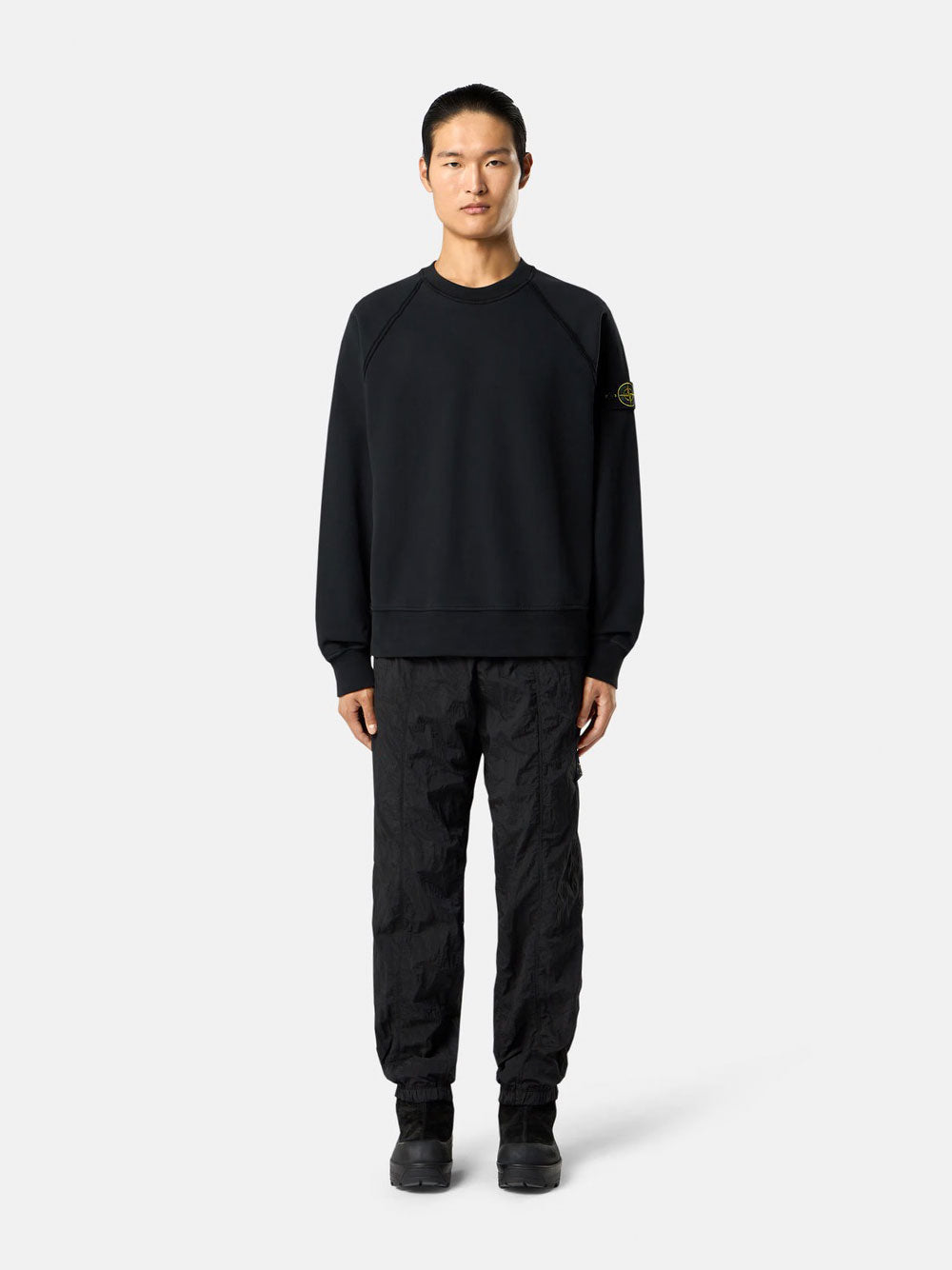 Stone Island Round neck - Black | b49012c26507cac0fcd65d85ed2b14e396440843