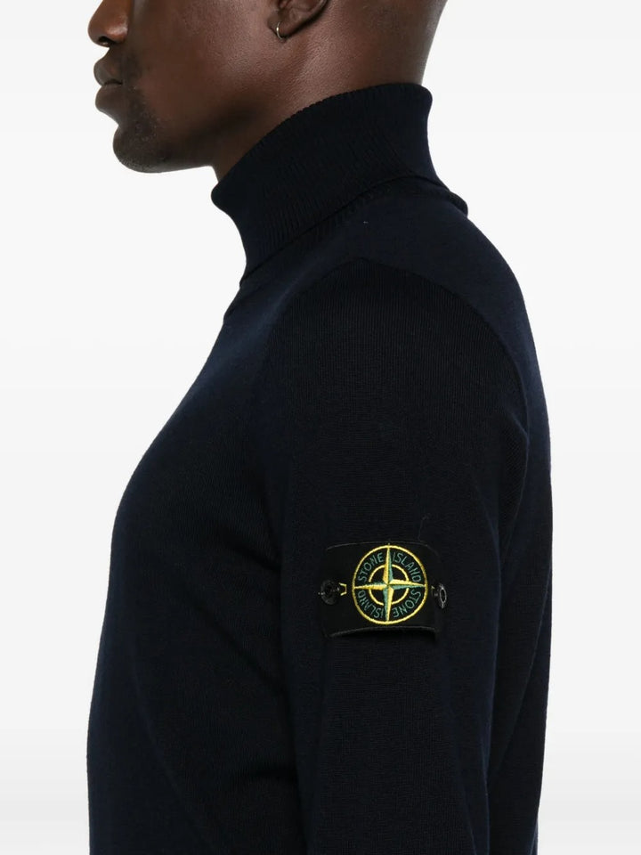 Stone Island Turtle neck - Blue | 9771e4398b39a241e49b9c9f0c72902a71f37bd6