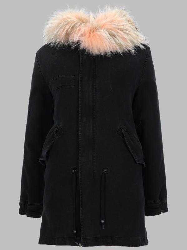 Giacca Parka Con Pelliccia