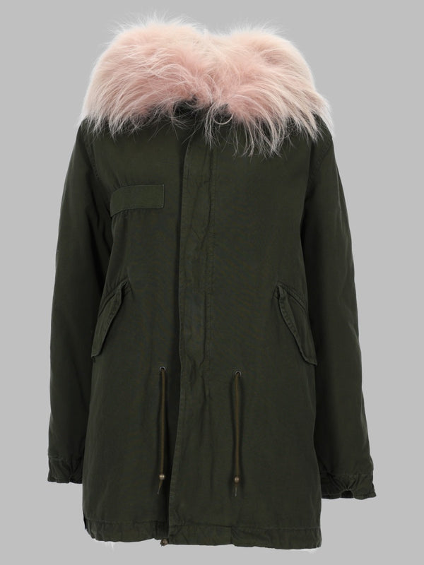 Giacca Parka Con Pelliccia