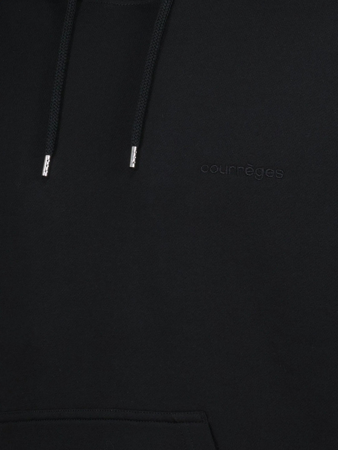 Courreges Hoodies - Black | 041501bf1e0438b35da525c1ad44fab6da456476