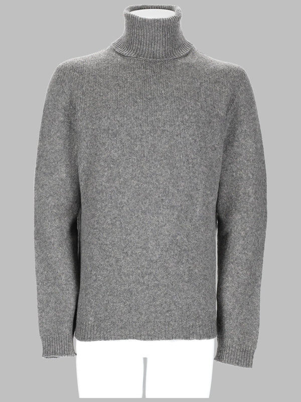 Maglia In Lana A Collo Alto
