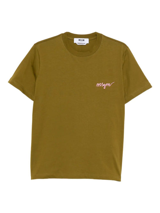 Logo-Embroidered Cotton T-Shirt