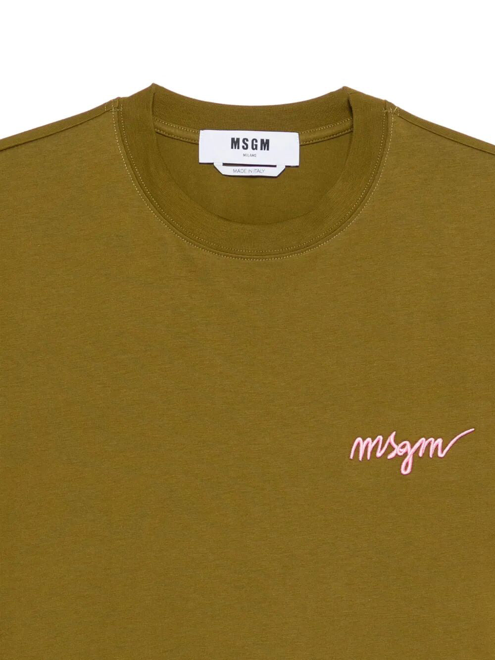 Msgm T-shirts - Green | 4e1b6f875c4746564ac3c2be0794b2307ef8f20d