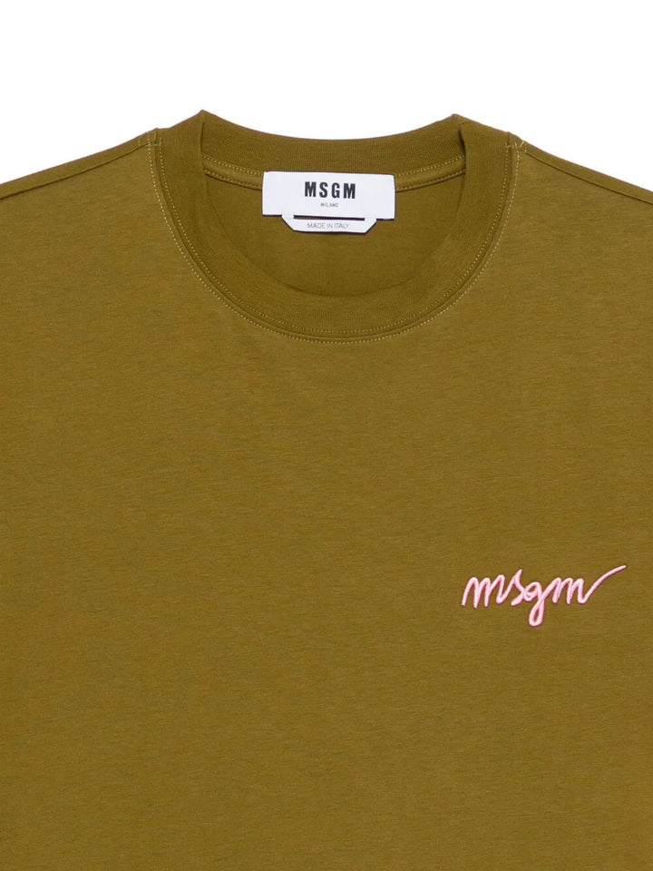 Msgm T-shirts - Green | 4e1b6f875c4746564ac3c2be0794b2307ef8f20d