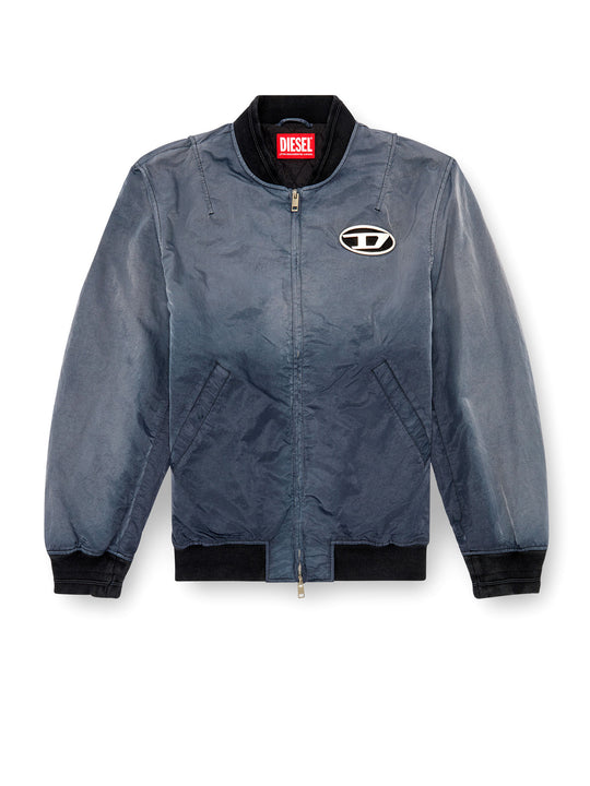 J-Kepes Delavé Nylon Bomber Jacket