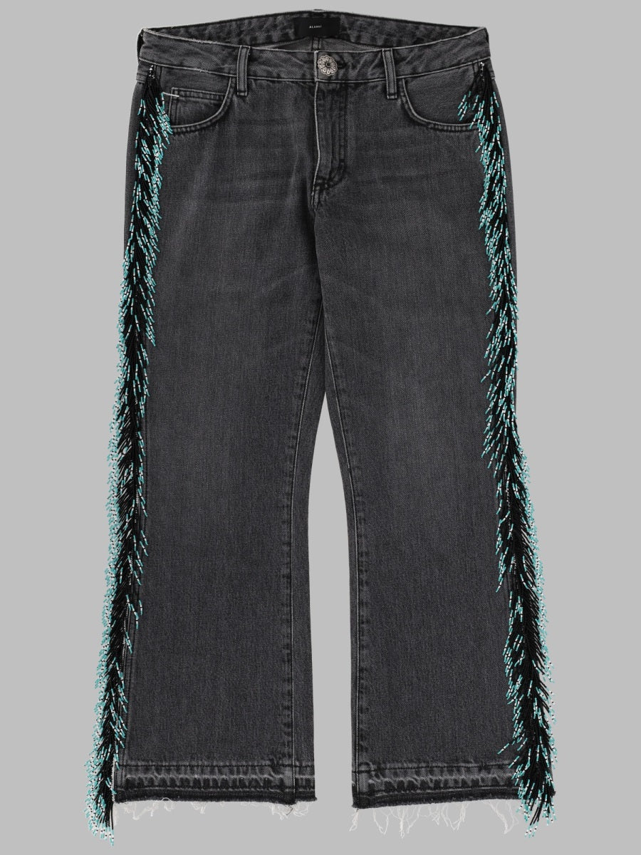 Alanui Denim - Charcoal | 06d382e8058dc7c4bf1f5aaef65846709631ee11