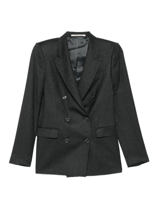 Wool And Silk Pleated Suit