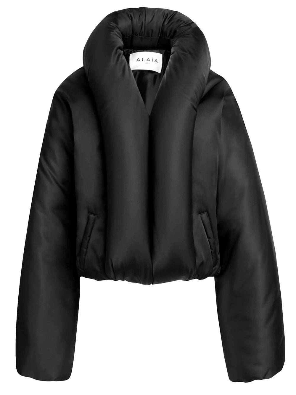 AlaÏA Down jackets - Black | 4fc0fdc33e1f5bcfa3e35001562c7bb9d08f5e54